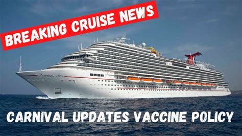 carnival cruise vaccine cancellation